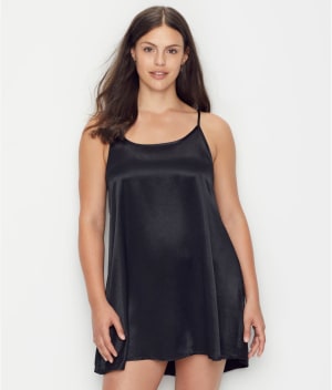 Allie Satin Chemise: undefined