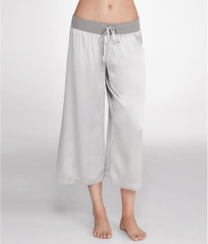 Jolie Satin Ankle Pants: undefined
