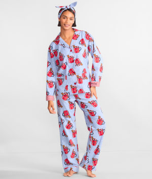 Flannel Pajama Set: undefined