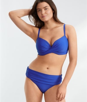 Free Spirit Fold-Over Bikini Bottom: undefined