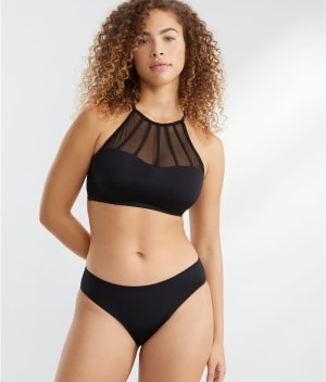 Space High Neck Bikini Top: undefined