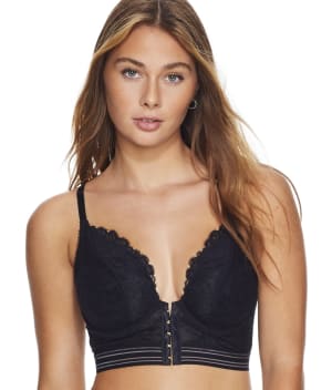 Revolution Front-Close Longline Bra: undefined