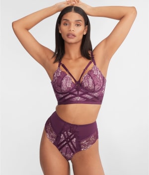 After Hours High-Waist Brief: undefined