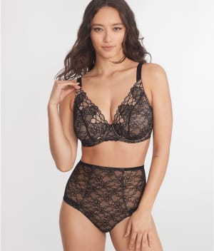 Livonia Lace High-Waist Brief: undefined