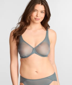 Everyday Essential Shimmer Unlined Plunge Bra: undefined