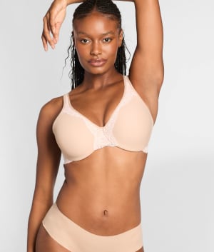 Low-Key Lace Minimizer Bra: undefined