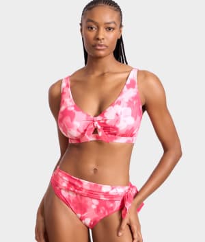 Sash Fold-Over Bikini Bottom: undefined