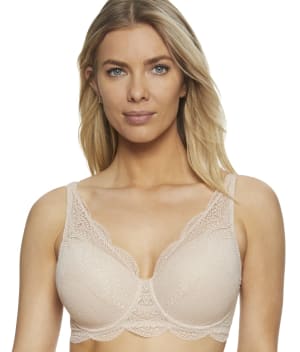 Karma 3D Triangle Lace Bra: undefined