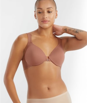 Bra-llelujah Front-Close T-Shirt Bra: undefined
