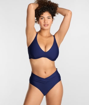 Summer Lovin' V-Front Bikini Bottom: undefined