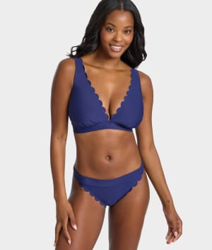 Signature Kara Wire-Free Bikini Top: undefined