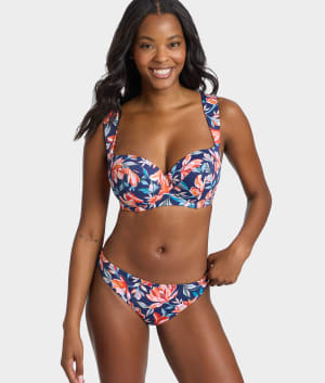 Liliflora Bette Balconette Bikini Top: undefined