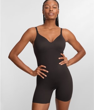 Dress Rehearsal Low-Back Firm Control Bodysuit: undefined