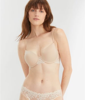 Embrace Lace Petite Push-up Bra: undefined