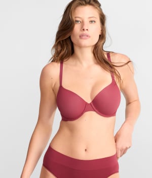 Shape Revelation Shallow Top T-Shirt Bra: undefined