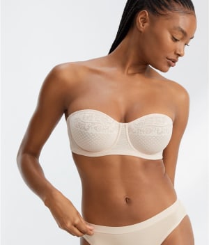 Visual Effects Strapless Minimizer Bra: undefined