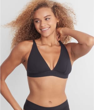 Beauty Cotton Triangle Bralette: undefined